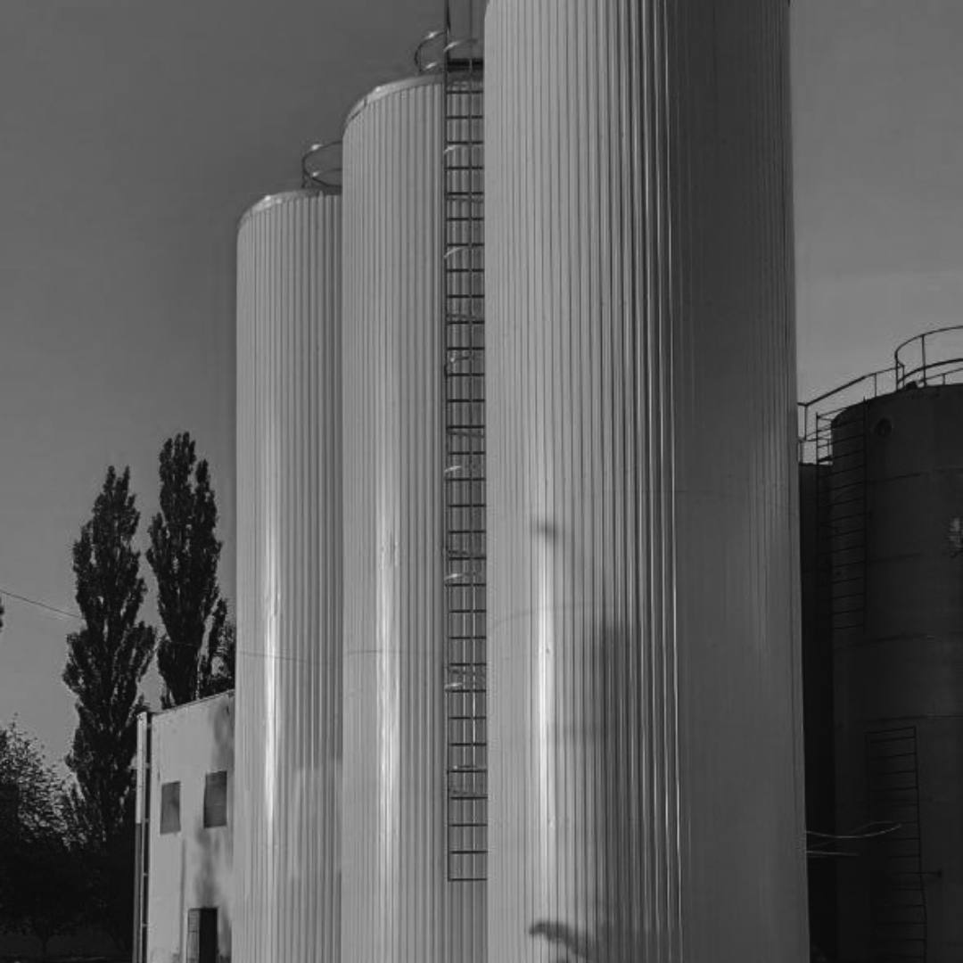 Резервуары приемки молока 100 m3